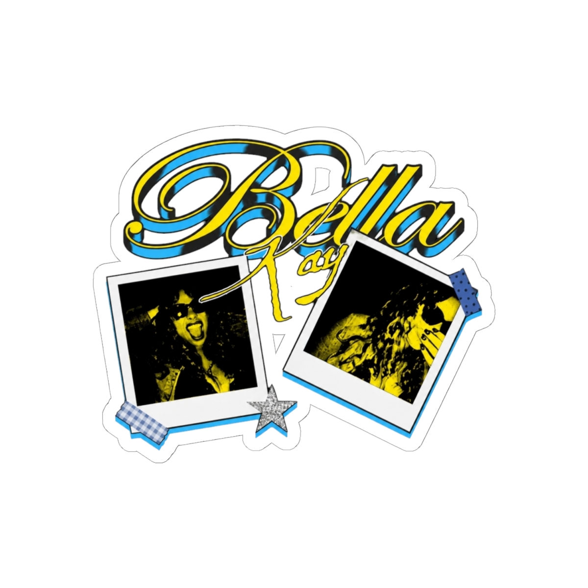 Collage Photo - Bella Kay Sticker - alternate angle 1, merchandise